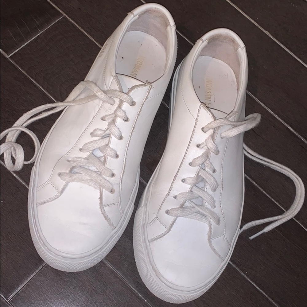 White Common Projects Original Size 35